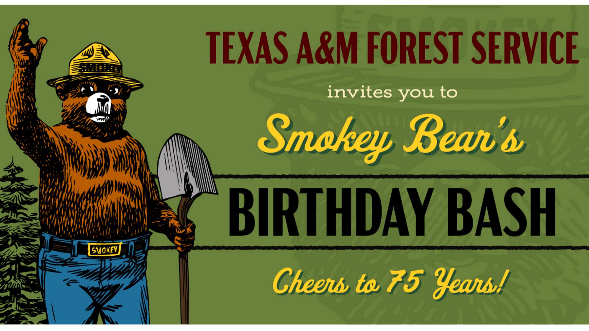 Smokey Bear Calendar